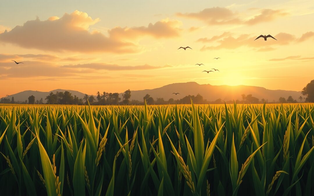 Jejak Karbon Padi Sawah: Ancaman Tersembunyi dari Emisi Metana